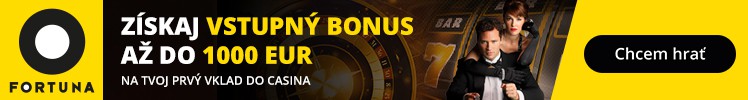 Fortuna Casino vstupný bonus 1000 Eur