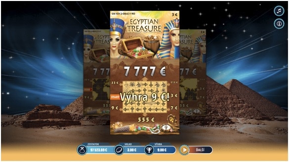 Egyptian Treasure eTIPOS