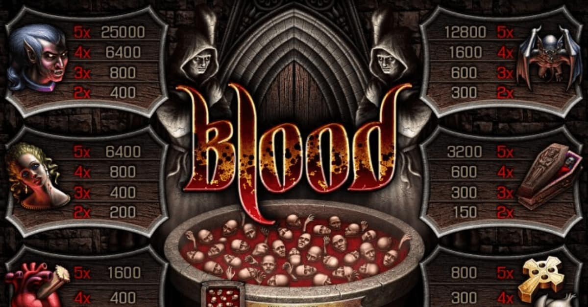 Online automat Blood od Apollo