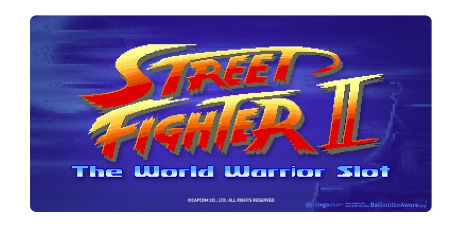NetEnt online automat Street Fighter II