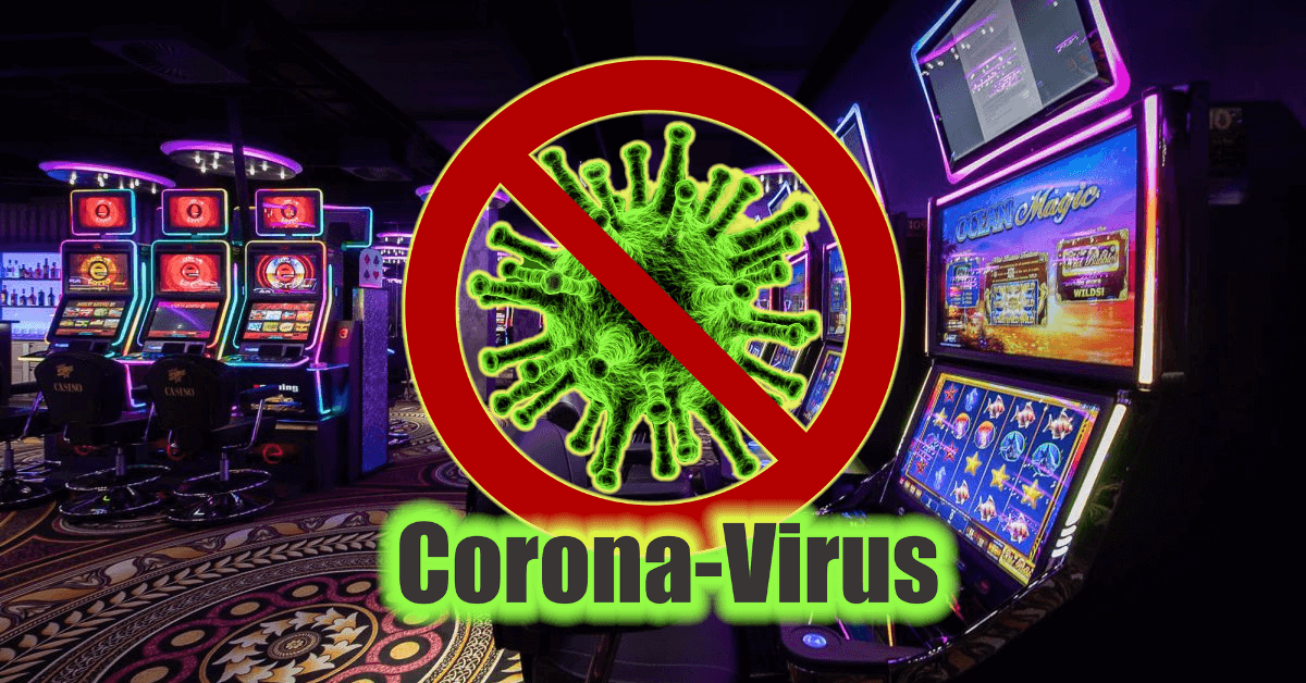 Corona vírus zatvára kamenné kasína