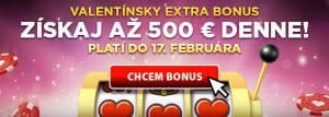 Valentínsky bonus eTipos