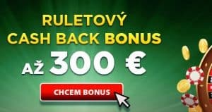 Ruletový cashback eTIPOS.sk
