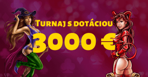 SynotTIP Casino kasínový turnaj o 3000 Eur