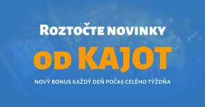 Užite si týždeň plný superturnajov a bonusov v Tipsport Kasíno - KAJOT Games