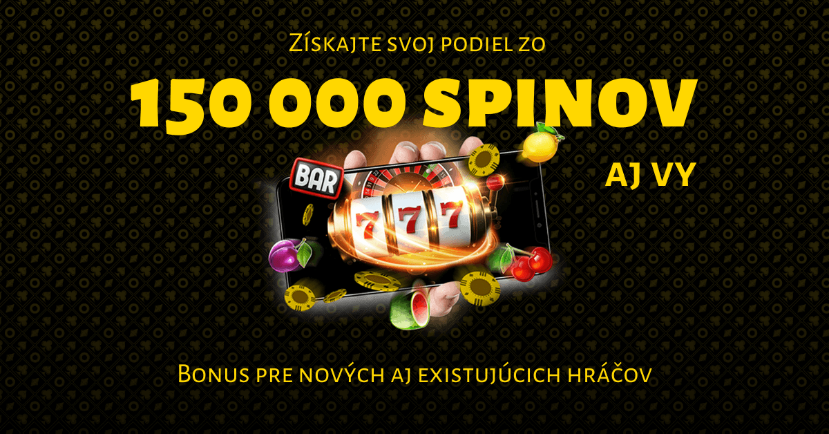 Fortuna Casino rozdáva hráčom 150 000 spinov