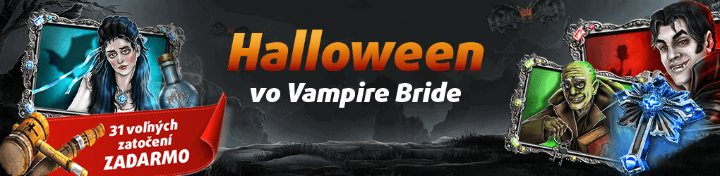 Halloween vo Vampire Bride - Tipsport Kasíno