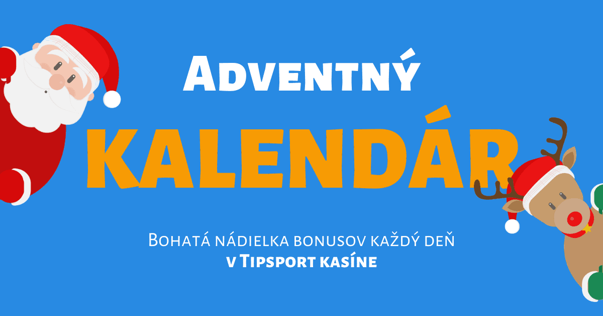 Adventný kalendár 2020 v Tipsport Kasíno