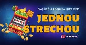 eTIPOS Kasíno: Casino s najväčšou ponukou online hier na Slovensku