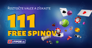 Divoký týždeň v eTIPOS Kasíno o 111 free spinov