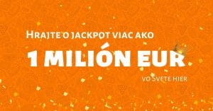 MEGA Jackpot viac ako 1 milión eur Svet hier