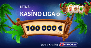 Letná kasíno liga v eTIPOS kasíne