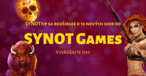 10 nových hier od SYNOT Games v SYNOTtip Casino