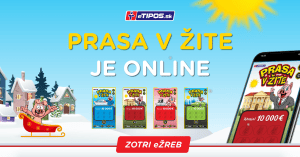 Online stierací Ežreb Prasa v žite - eTIPOS.sk