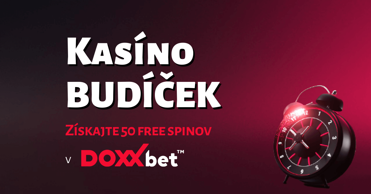 Kasíno budíček v DOXXbete - 50 free spinov