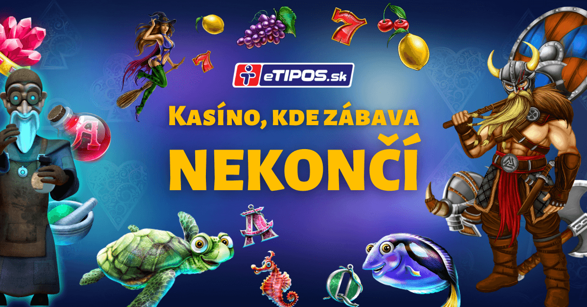 eTIPOS.sk - kasíno, kde zábava nekončí