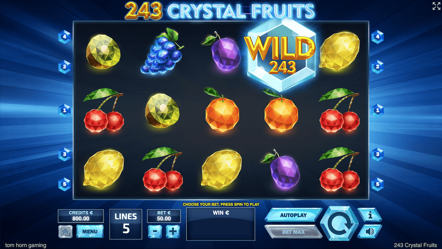 Online automat 243 Crystal Fruits od TOM HORN