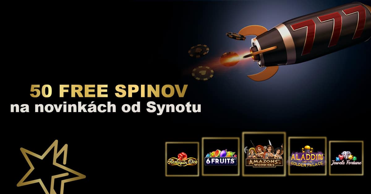 50 free spinov na novinkách od SYNOT Games - DoubleStar Casino