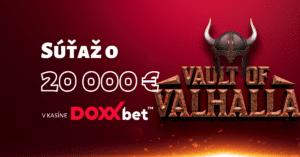 Kasíno súťaž Vault of Valhalla o 20 000 € v DOXXbet