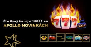 Nové Apollo hry v DoubleStar Casino - turnaj o 1000 €