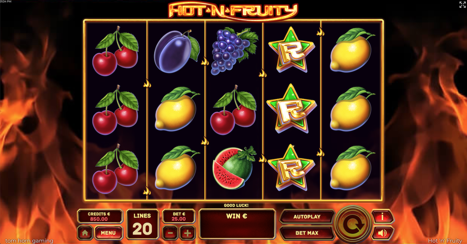 Automat Hot'n'Fruity od Tom Horn Gaming