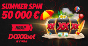 Summer Spin 2022 o 50 000 € v DOXXbet kasíne