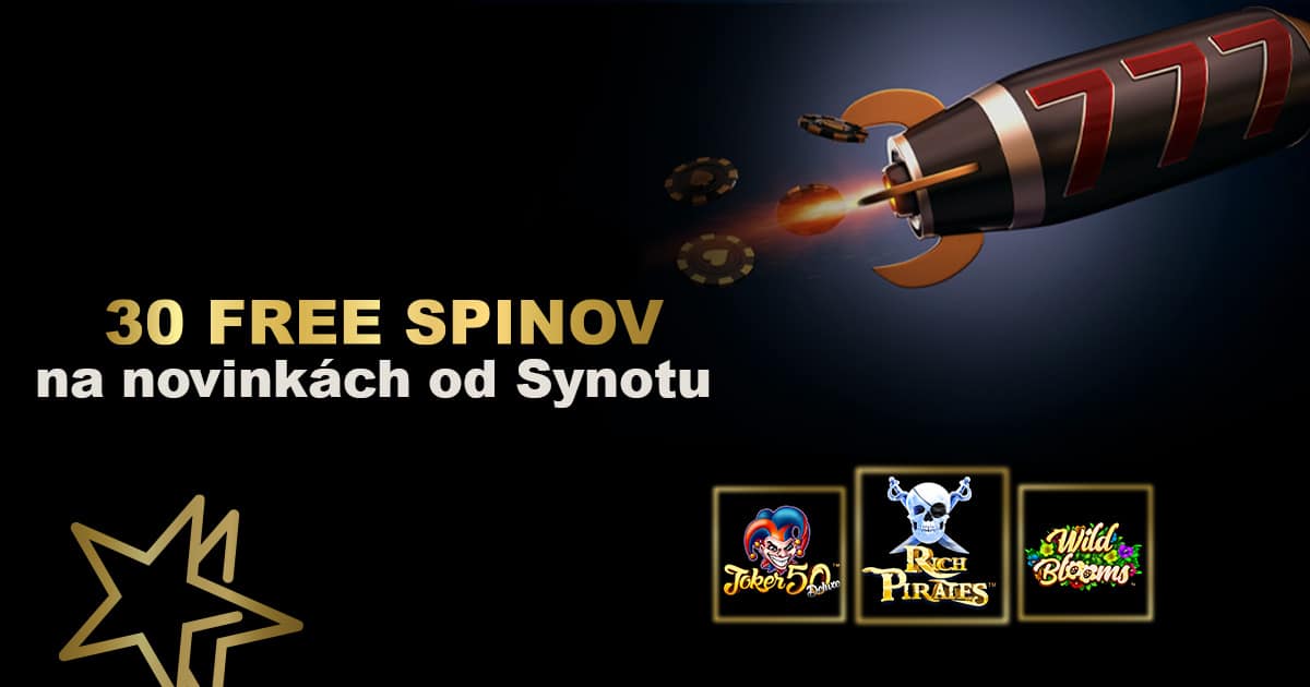 30 free spinov na nové hry od SYNOT Games v DoubleStar Casino