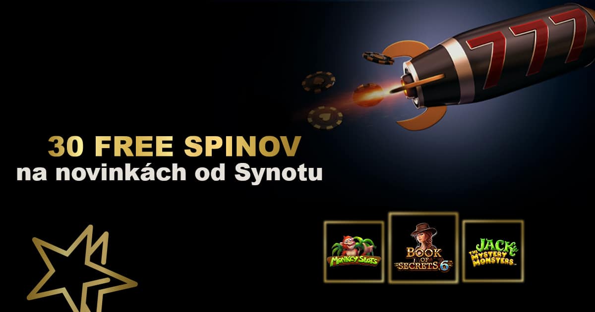 30 free spinov na novinkách od SYNOT Games v DoubleStar Casino