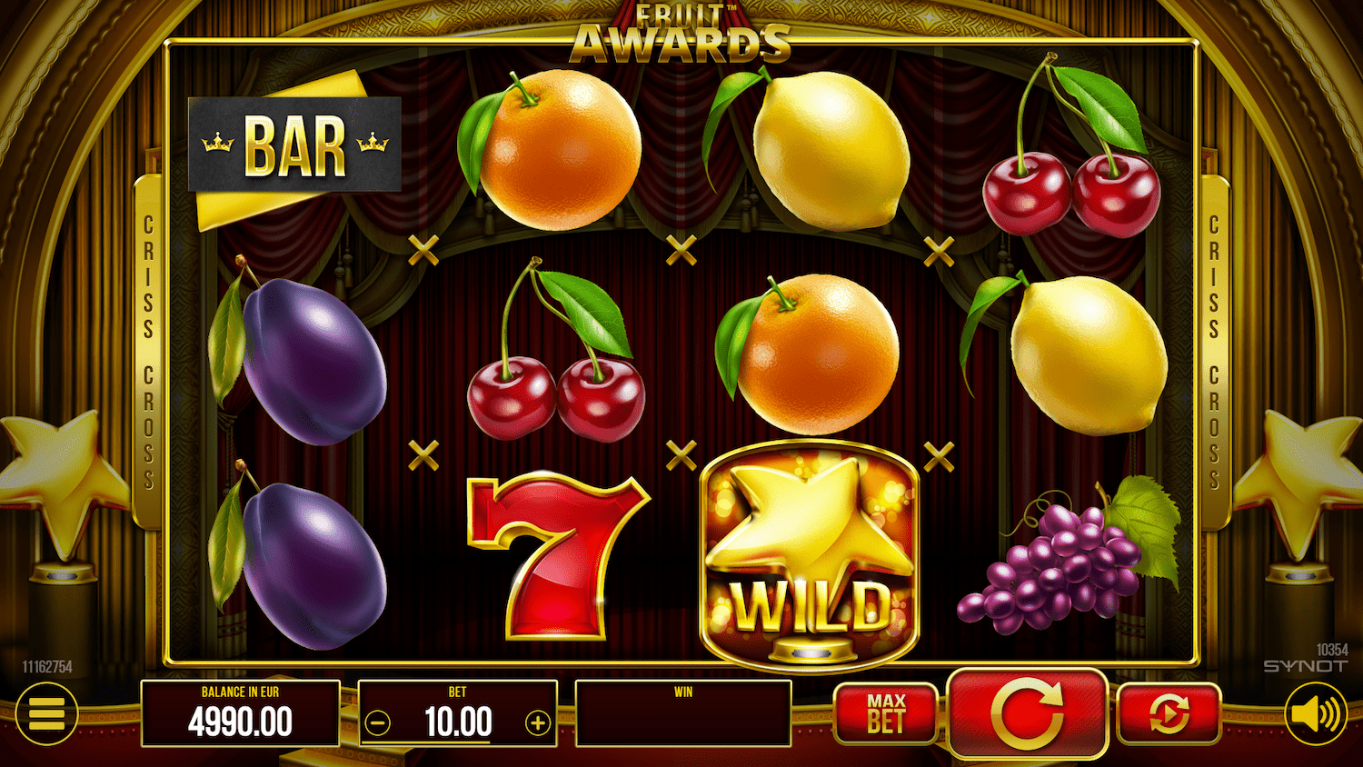 Slot Fruit Awards oleh SYNOT Games - pratinjau gulungan