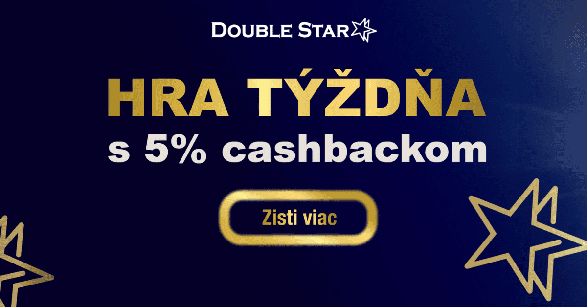 Hra týždňa s 5% cashbackom v DoubleStar Casino
