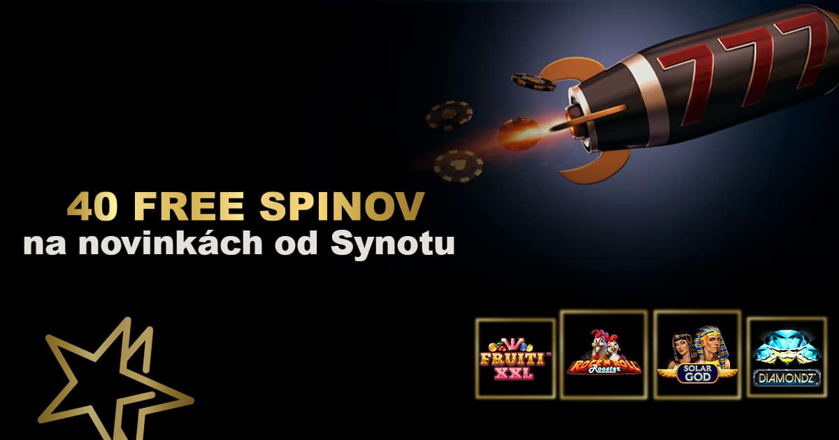 Nové hry od SYNOT Games v DoubleStar kasíne s bonusom 40 free spinov