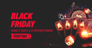 Black Friday bonus 20 free spinov v DOXXbet kasíne