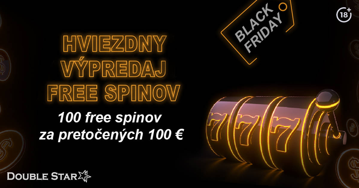 Black Friday free spin bonus v DoubleStar casino 2023