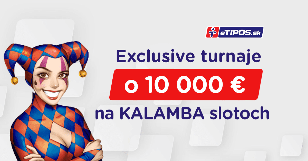 Turnamen €10.000 eksklusif di slot Kalamba - kasino online eTIPOS.sk