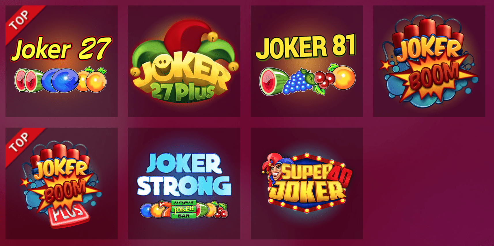 Kajot Joker automaty v SK online kasínach