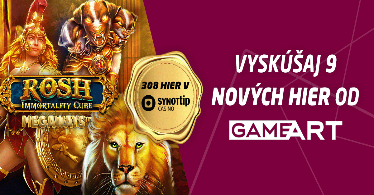 Slot baru dari GameArt di SYNOT TIP Casino - November 2022