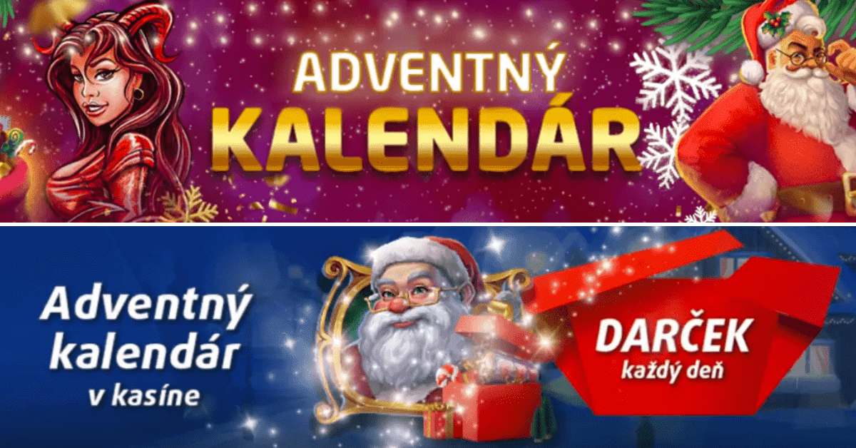Casino adventné kalendáre