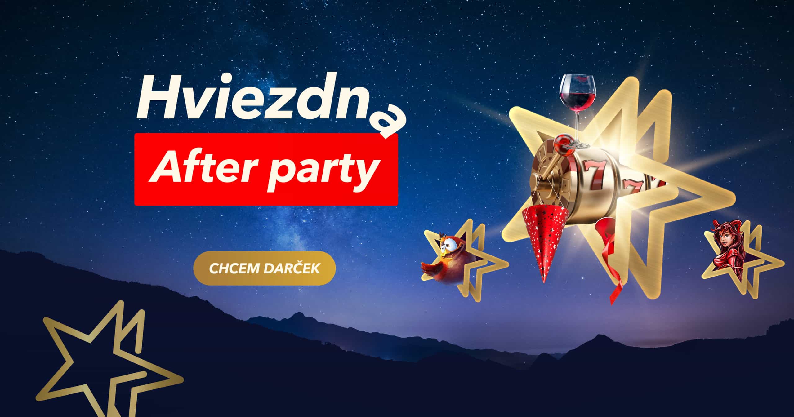 Hviezdna afterpárty v DoubleStar - kalendár