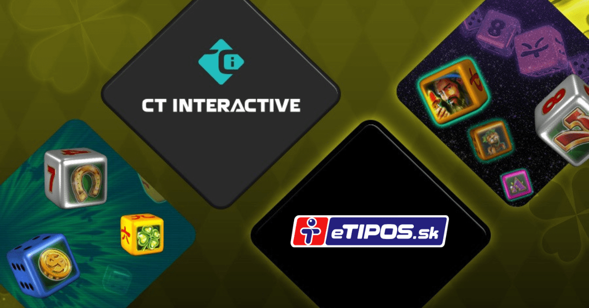 CT Interactive automaty v eTIPOS.sk online kasíne