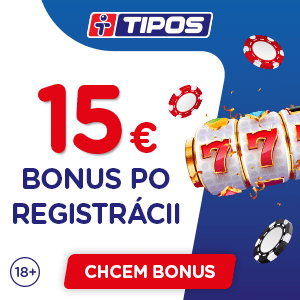 Bonus 15 € po registrácii v eTIPOS.sk - 300x300