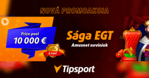 Sága EGT Amusnet noviniek v Tipsport kasíne, časť druhá - turnaj o 10 000 €