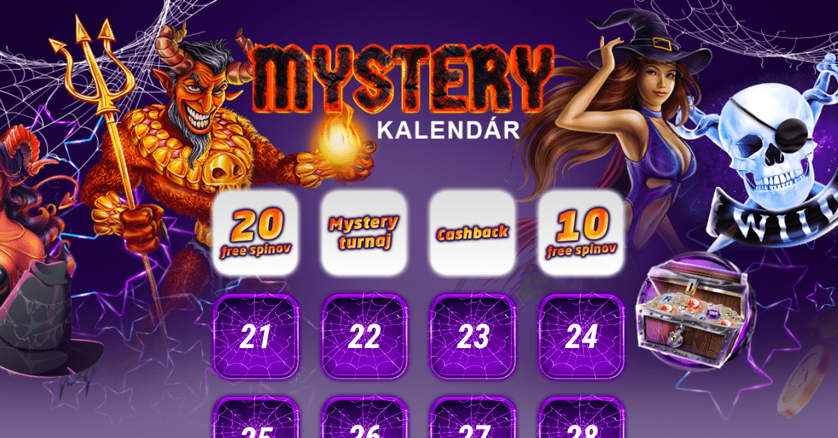 Kalender misteri di SYNOT TIP Casino