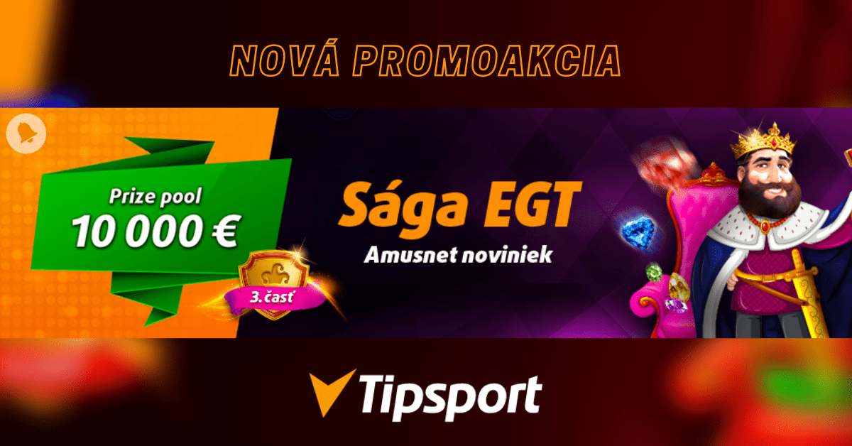 Sága EGT Amusnet noviniek v Tipsport kasíne, časť tretia - turnaj o 10 000 €