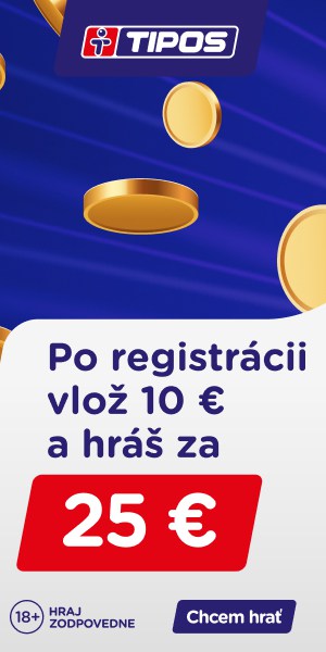 eTIPOS kasíno - kampaň Registračný bonus - 300x600