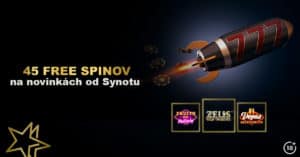 Nové SYNOT Games automaty s bonusom 45 free spinov v DoubleStar casino - 24. máj 2023