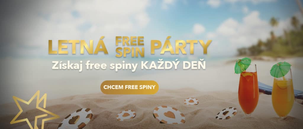 Letná free spin party s bonusom každý deň - DoubleStar Casino