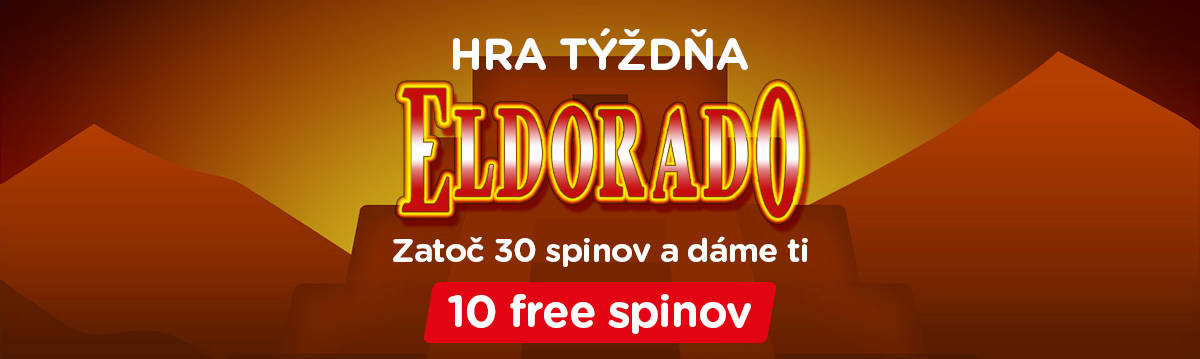 Hra týždňa v eTIPOS kasíne - Eldorado - banner