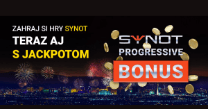 Nový SYNOT Progressive Bonus jackpot vo Fortuna Casino
