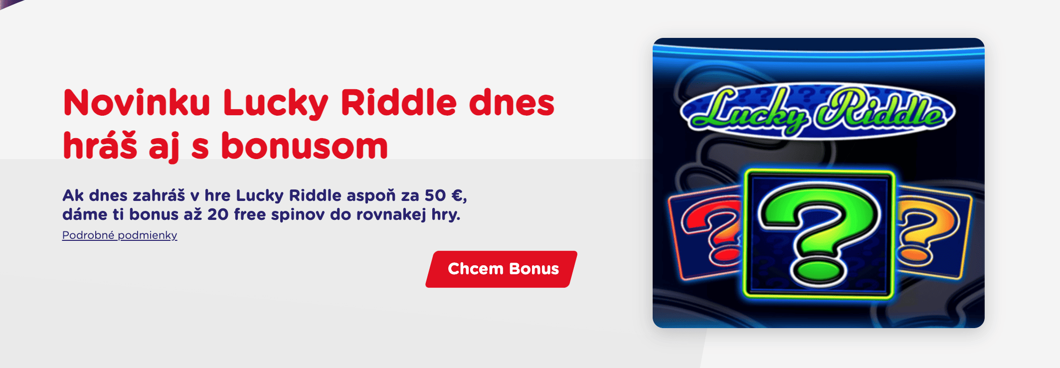 Lucky Riddle - nový automat s freespin bonusom v eTIPOS kasíne - 5. september 2023