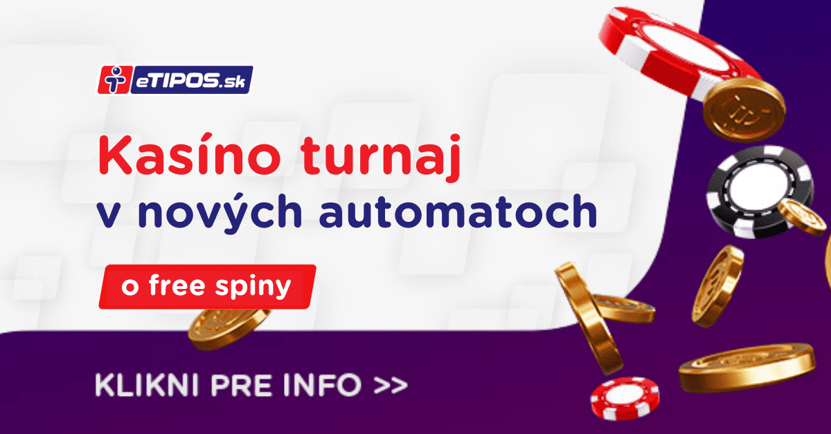 eTIPOS kasíno turnaj v nových automatoch o free spiny každý týždeň